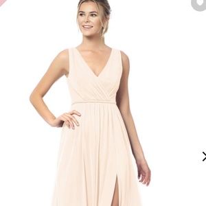 Azazie Bridesmaid Dress Pearl Pink